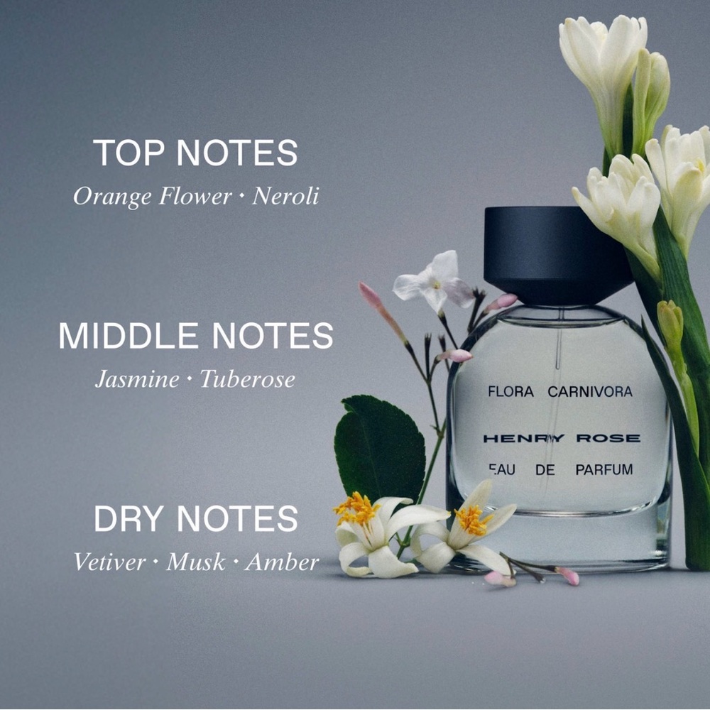 Henry Rose Flora Carnivora Eau de Parfum Sample - Picture 2 of 3